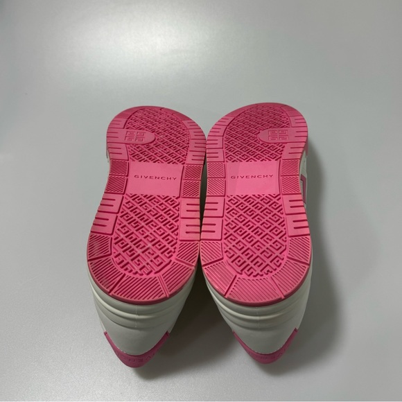 Givenchy G4 Lace-Up Sneakers White Pink Women’s EU 40/US 10 - Picture 6 of 8